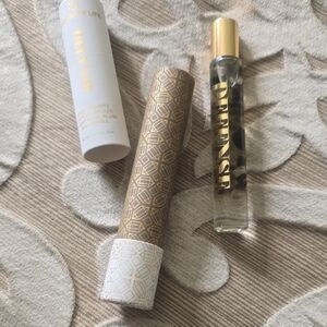 Women's Fragrance with Gold Accents